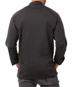 Vestes de Chef cuisinier en coton/polyester, avec logo personnalisé, unisexe, service OEM, pour restaurant et cuisine, meilleur prix - Product Image 5