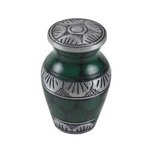 Mini urnas de Metal sólido con acabado de varios colores, Mini urnas de cremación de último diseño - Product Image 6