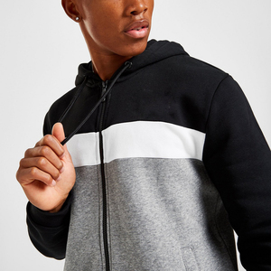 Sudadera con capucha de algodón OEM de alta calidad para hombre, estilo urbano, para gimnasio, corte ajustado. - Product Image 6