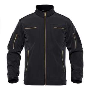 Veste de randonnée imperméable de haute qualité Logo bricolage personnalisé Softshell à capuche unisexe hiver pour coupe-vent hommes veste de plein air - Product Image 2