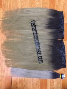 Extensions de cheveux humains à clipser à prix abordable, Remy vierges, lisses et ondulées - Product Image 4