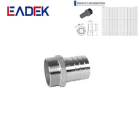 Raccord de tuyau connecteur tuyau hexagonal mamelon filetage en acier inoxydable mâle hexagone Ppr femelle coulée 3 ans réduisant 150 LB 1000 pièces