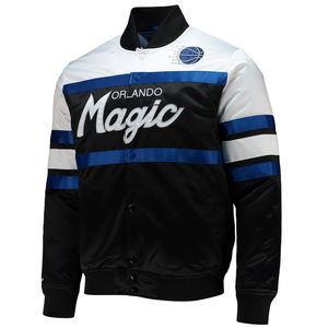 Chaqueta de satén de lujo con letras para hombres y mujeres bordado personalizado Vintage Streetwear estilo ligero brillante chaqueta a granel aceptada - Product Image 5