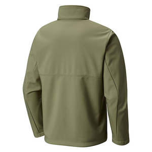 Veste coupe-vent personnalisée hommes veste polaire légère coupe-vent manteau de travail softshell imperméable randonnée vestes de plein air - Product Image 5
