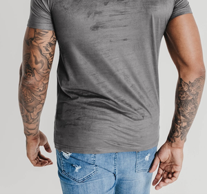 ผู้ชายเสื้อยืดที่กําหนดเองเสื้อยืดขนาดบางบุรุษผ้าหนังนิ่มเปล่าเสื้อยืดออกกําลังกายที่กําหนดเองเสื้อทีสําหรับผู้ชาย - Product Image 6