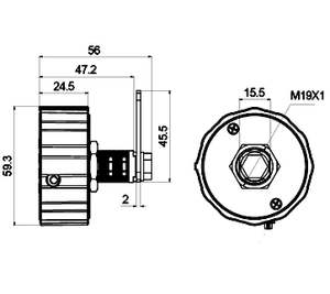 Combinación Locker Lock Carton Chrome TW ABA 1000PCs 26*14*35cm - Product Image 2