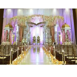 Vente en gros de manap traditionnel de mariage indien, Grand cordon d'inspiration, pour mariage indien, décor magnifique Maharani, pour cérémonie - Product Image 1