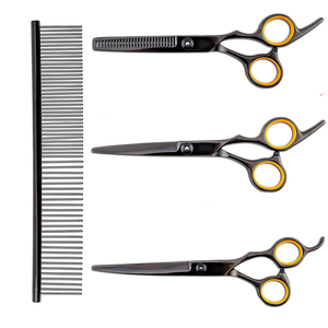 Professional High Quality Stainless Steel <b>Dog</b> <b>Grooming</b> Kit Pet Scissors Set - Product Image 4
