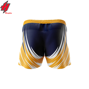 Pantalones cortos de entrenamiento de baloncesto para hombre 2024, recién llegado, diseño para hombre, pantalones cortos de Rugby Personalizados Baratos al por mayor con bolsillos - Product Image 2