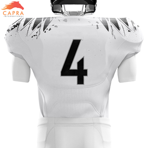 Uniforme de football américain de conception personnalisée par sublimation OEM 2025 uniforme de football américain en gros - Product Image 6