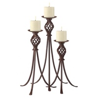 Candélabre de mariage européen de super qualité bougeoir en métal décoration de mariage centres de table bougeoir pour la fête