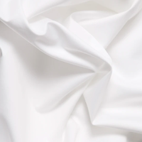 Drap de lit en coton blanc 210 TC, 1 pièce, Satin de coton uni, pour hôtel et maison, Textile d'hôtel, vente en gros