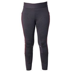 Leggings d'équitation personnalisés avec logo privé, pantalons d'équitation, collants en silicone pour l'équitation, culottes d'équitation, jodhpurs, vêtements d'équitation - Product Image 2