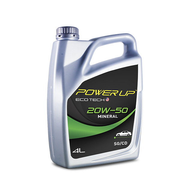 Power up SAE 20W50 API SN/CF Mineral and Synthetic Engine Oil Original Virgin Lubricant