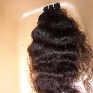 2026 Venta caliente Remy Tejido de cabello crudo. Mejores tamaños de extensión de cabello natural> Tejido de cabello ondulado natural remy de buena calidad. - Product Image 1