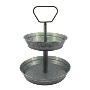 Soporte redondo clásico para servir pasteles de metal, servidor de pasteles decorativos de boda para decoración del hogar, soporte para pasteles de proveedores indios - Product Image 1