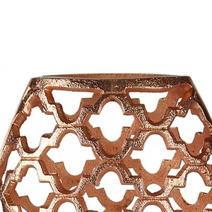 Handmade <b>Copper</b> Tabletop <b>Vase</b> Bohemian Design Metal Decorative Flower <b>Vase</b> - Product Image 2