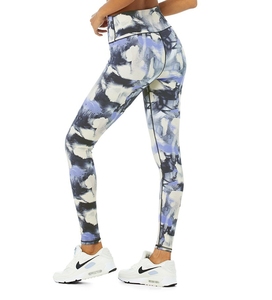 Conjunto de sujetador y mallas con estampado de sublimación para mujer, ropa de yoga, diseño de impresión por sublimación, precios baratos de fábrica - Product Image 6