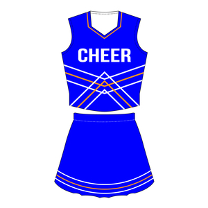 Uniforme de porristas transpirable de diseño personalizado para adultos Nuevo estilo Impresión por sublimación Tamaño juvenil Servicio OEM disponible - Product Image 3