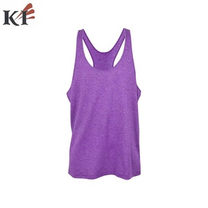 KEVEN IMPEX Bodybuilding Stringer Gym Tank Top <b>Men</b> Fitness <b>Singlet</b> Breathable Quick Dry Eco-Friendly Crew Neck Sleeveless Shirt - Product Image 2