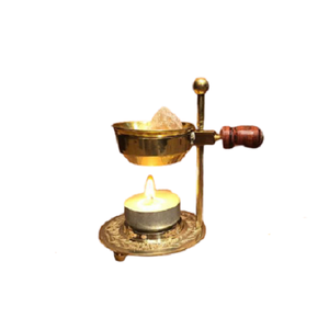 Brûleur d'encens en laiton de couleur or fait à la main nouvelle conception personnalisée forme et taille brûleur d'encens par Home Arts - Product Image 4