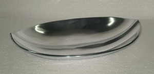 Cuencos de fruta de alta calidad, estampados de logotipo personalizados hechos a mano, diseño moderno, informal, antiguo, decorativo, pulido, Aluminio - Product Image 4