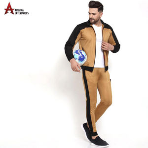 Ensemble de vêtements de sport décontractés pour hommes, 2 pièces, sweat-shirt à capuche rayé et pantalon de survêtement d'extérieur pour les sports d'hiver - Product Image 3
