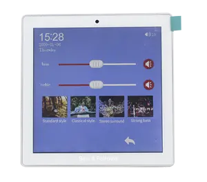 Touch Screen In Muur Versterker Voor 2 Kanaals 25W Elk Voor Smart Home Audio Systeem
