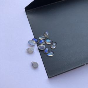 4mm 6mm Pierre de Labradorite Naturelle Poire Lisse Cabochon Calibré Lâche Grossiste Prix Usine Fournisseur de Pierres Précieuses Boutique en Ligne - Product Image 2