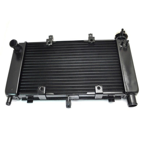 Couvercle de refroidissement de moteur de radiateur avant en aluminium pour Yamaha <span class=keywords><strong>FZ6</strong></span> 2004 <span class=keywords><strong>2005</strong></span> 2006 2007 2008 2009 2010 - Product Image 2