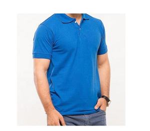 100% algodón y 100% poliéster Unisex Polo camiseta Slim Fit transpirable loro verde corto Unisex Polo camiseta - Product Image 6