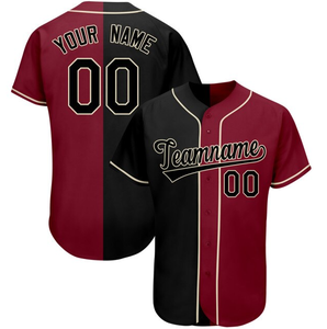 Camisetas de béisbol con impresión personalizada, 100% poliéster, precio barato, sublimar - Product Image 3