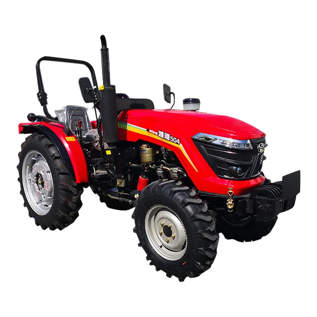 multifunctional shanghai 504 tractor wide tyers tractor 4wd farm tractors for kuwait