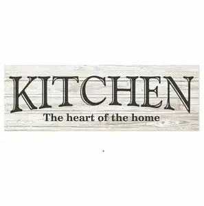 Letrero de madera vintage de diseño clásico hecho a mano Estilos rentables para cocina Tablero de madera de cocina - Product Image 1