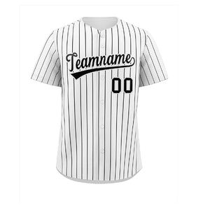 ¡Logotipo personalizado 100% poliéster Béisbol Softbol uniforme equipo ropa deportiva con diseño impreso a la venta! - Product Image 4