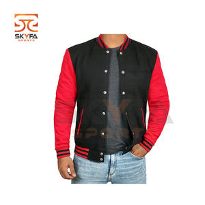 Vestes pour hommes de haute qualité, nouveau design, fabrication OEM, vestes en duvet pour hommes, vestes universitaires - Product Image 5