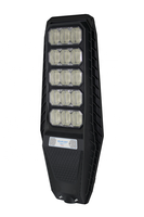 Lampadaire LED extérieur tout-en-un haute luminosité 300W, alimenté par énergie solaire, indice de protection IP68, lumière du jour 6000K, télécommande, éclairage sur poteau