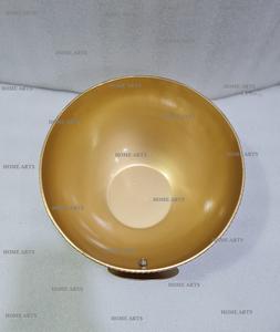 Tazón para servir de chocolate de forma redonda de último diseño, tamaño personalizado, tazón de chocolate de latón macizo chapado en oro - Product Image 6