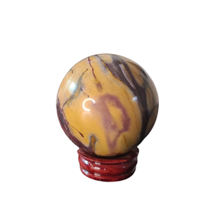 Australian Premium Mookite Jasper Sphere High Quality Yellow Purple <b>for</b> <b>Feng</b> <b>Shui</b> Art Decorations and Collectibles - Product Image 1
