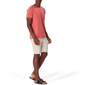 Pantalones cortos deportivos para hombre, pantalón de verano, holgado, de media longitud, color liso, con bolsillos, cómodos e informales, para playa - Product Image 1