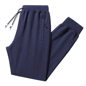 Pantalons de jogging personnalisés de haute qualité pour hommes, en coton, pour la salle de sport, les sports, coupe-vent, respirant, en polaire - Product Image 2