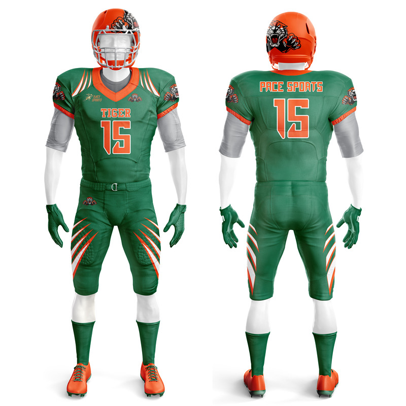 Sublimation Made American Football Team Uniforms