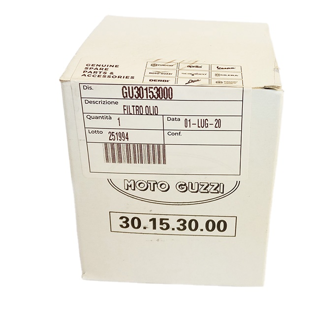 Картридж внешний масляный фильтр oem Moto Guzzi оригинальный gu30153000 stelvio california daytona оригинальный piaggio