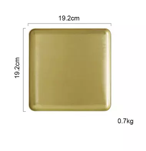 Bandeja Ovalada Decorativa Moderna para el Hogar, Bandejas para Servir - Product Image 5