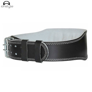 20กก. เข็มขัดออกกำลังกายยกน้ำหนักหนังพีวีซีและหนังพียูพร้อมหนังสังเคราะห์และยางสำหรับยกน้ำหนัก - Product Image 5