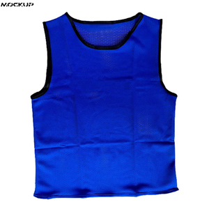 Bavoirs d'équipe de club personnalisés de haute qualité gilet d'entraînement sportif pour hommes OEM vêtements de football unis nouveaux gilets d'entraînement à bavette - Product Image 3