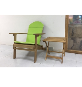 Modern Style Acacia Solid <b>Wood</b> Andirondack Chair and Wooden <b>Bench</b> New Arrival Outdoor Furniture for Park & Villa Use - Product Image 1