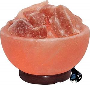 Lámpara de sal pura del Himalaya Lámpara de sal de roca El cristal del Himalaya está hecho a mano de 100% Natural Saharanpur como se muestra en la imagen SALTLAMP002 - Product Image 5