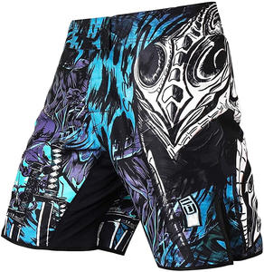 กางเกงขาสั้น MMA แบบลำลองสีทึบออกแบบได้ตามต้องการ - Product Image 1