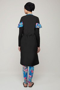 Maillot de bain style islamique, ensemble complet de 5 pièces, mode Abaya, tunique, Hijab, robes turques modestes, - Product Image 4